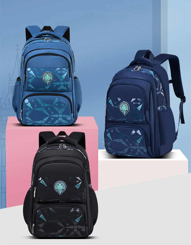 Primary School Backpacks Waterproof Children School Bags For Boys kids Travel Backpack Orthopedic School bag Mochila Infantil