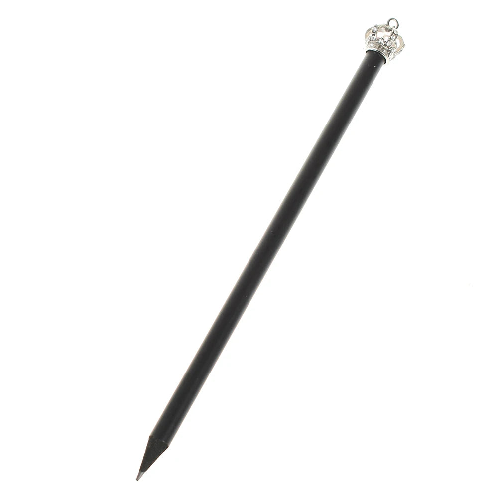 Pencil Crown Diamond Color Pencil Stationery Items Drawing Supplies Cute Pencils For School Basswood Office School