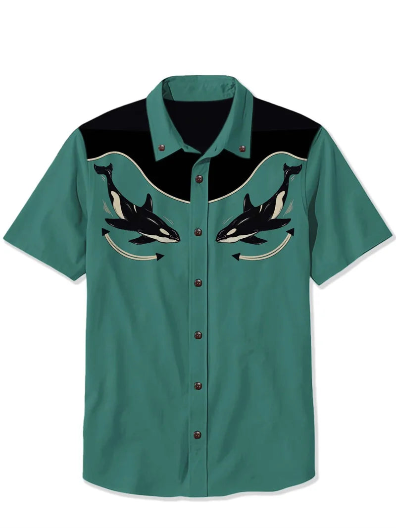 Casual Short Sleeved Shirts