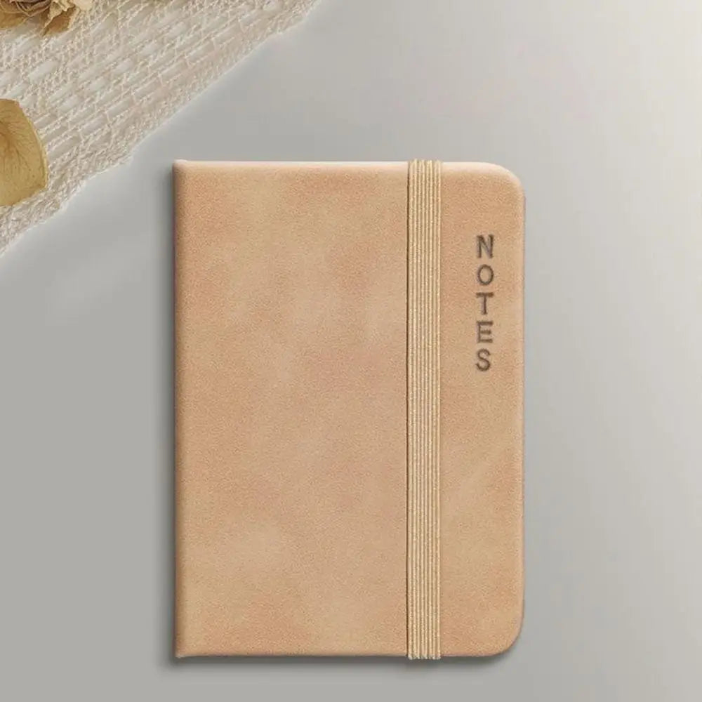 Simple Memo Diary Planner A7 Mini Notebook Diary Notebook Taking Notes Pocket Notepad Thickening Word Book Stationery