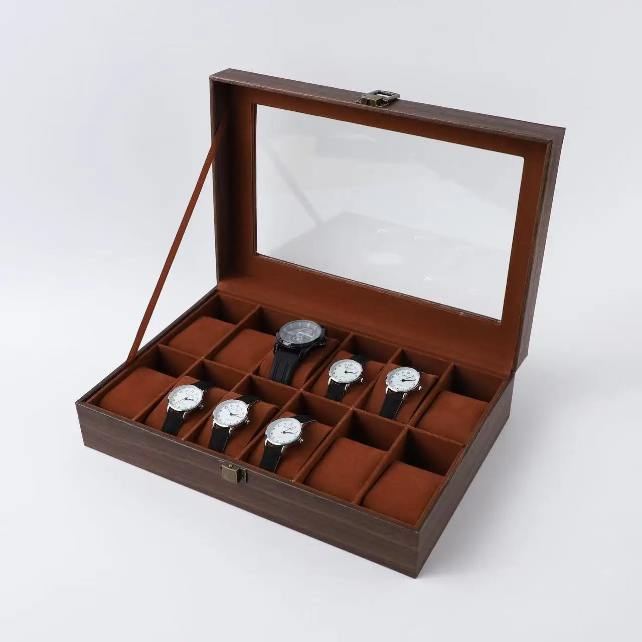 Watch storage box, home watch placement box, watch collection box, watch box, mechanical watch partition display box