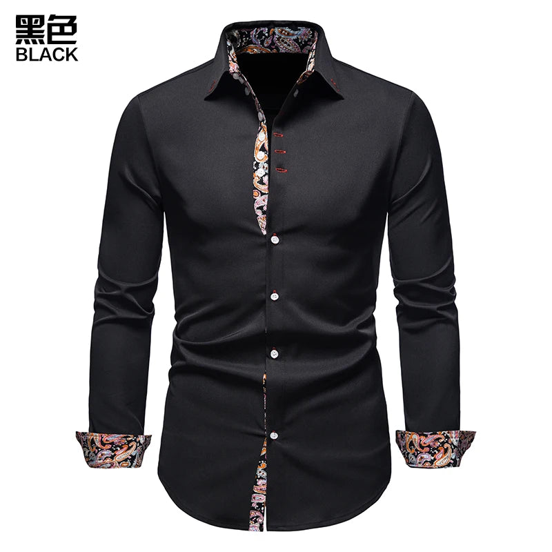 Long Sleeve Collar Polo Shirts