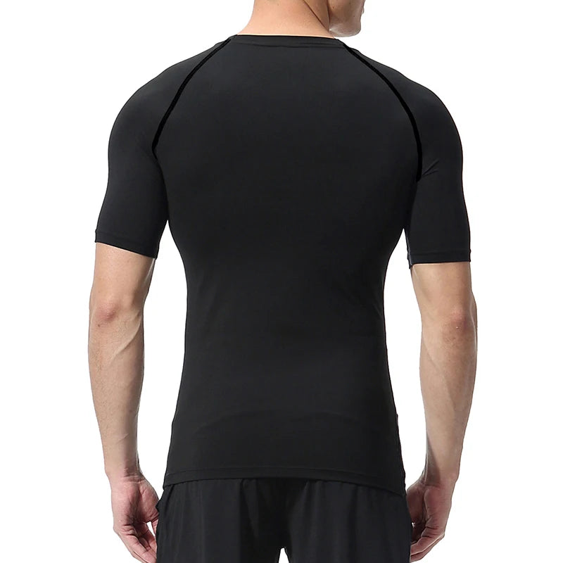 Graphic Short Sleeve Compression Shirts