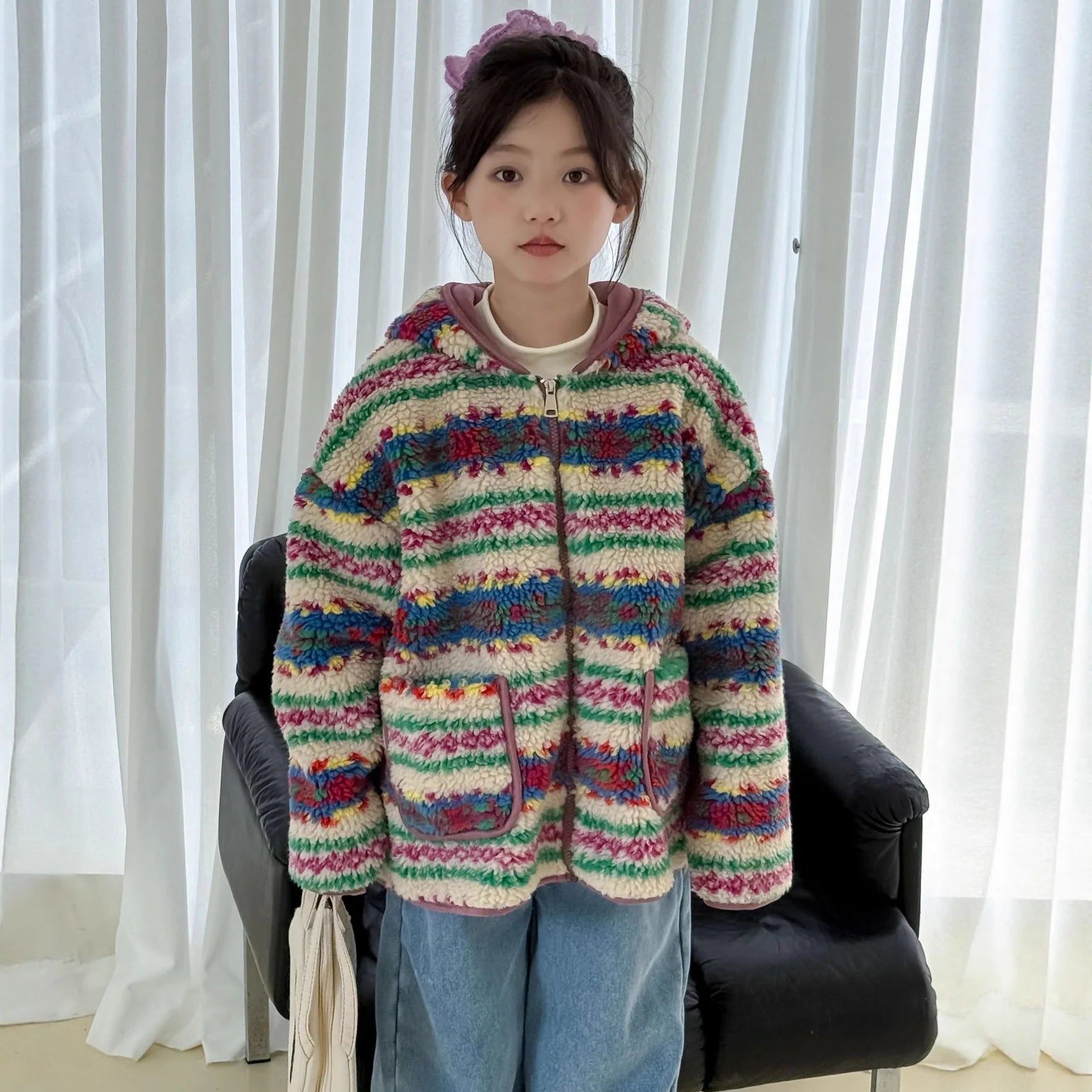 Girls Korean Style Coat