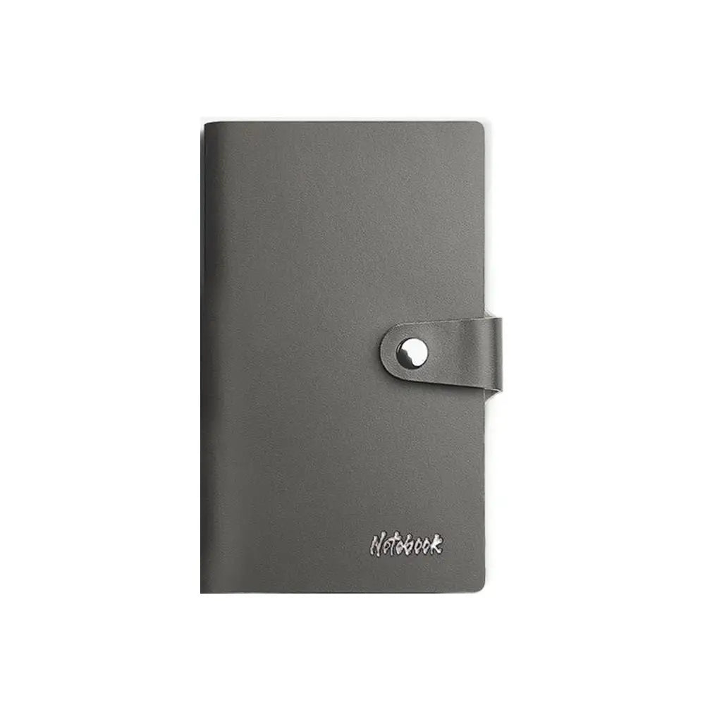 Simple Memo Diary Planner A7 Mini Notebook Scrapbooking Word Book Pocket Notepad PU Cover Thickening Business