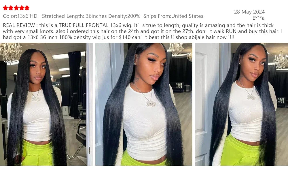 42 44 Inch Lace Front Human Hair Wigs 13x4 13x6 Transparent Lace Bone Straight Wig Brazilian 250 Density Frontal Wigs For Women