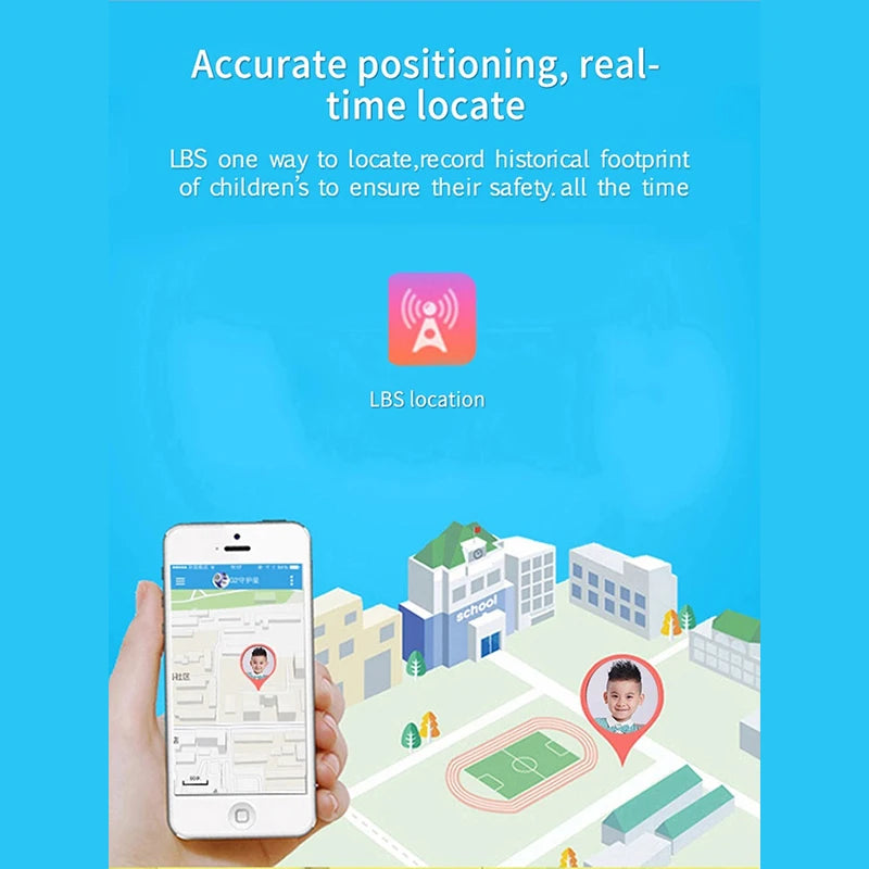 Smart Watch - Location, Camera, Video, Music, Games, Alarm, Calculator