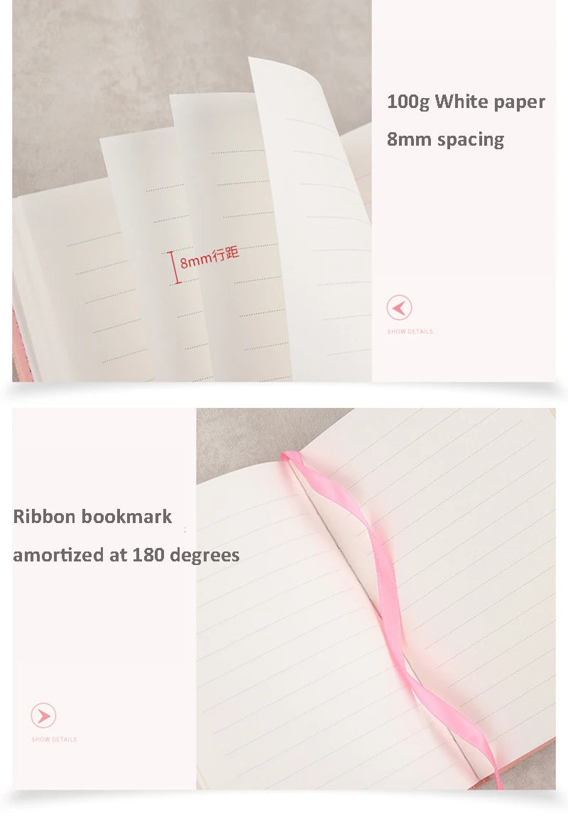 Code Diary Book With Lock PU Notepad Agenda Planner Handmade Handaccount Book Journal Travel Notebook