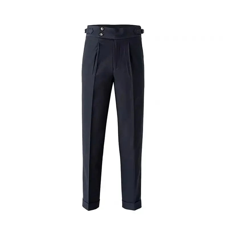 Old Money Trousers British Style Slim Fit