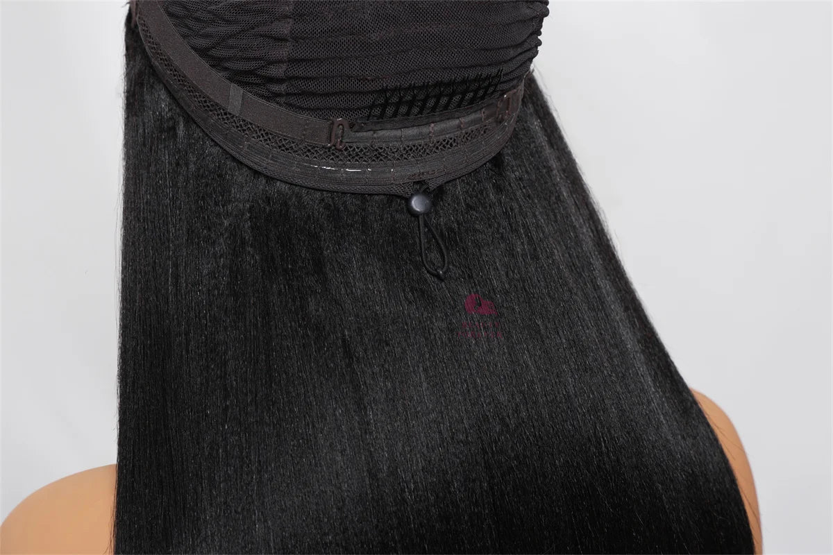 Beautyforever 13x4 Elastic Drawstring Glueless Wig Human Hair 3D Body Wave Bye Bye Knots Wear and Go Glueless Lace Front Wig