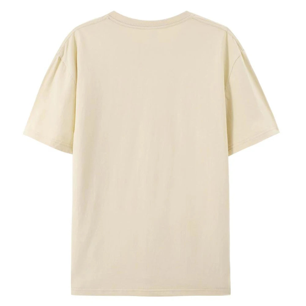 Plain Cotton Short Sleeve Unisex Crew Neck T-shirts