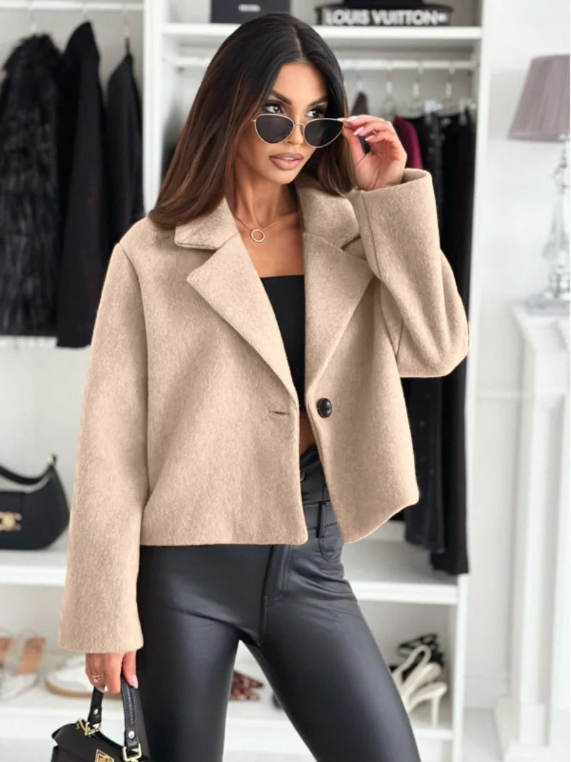 Cropped Trench Coat