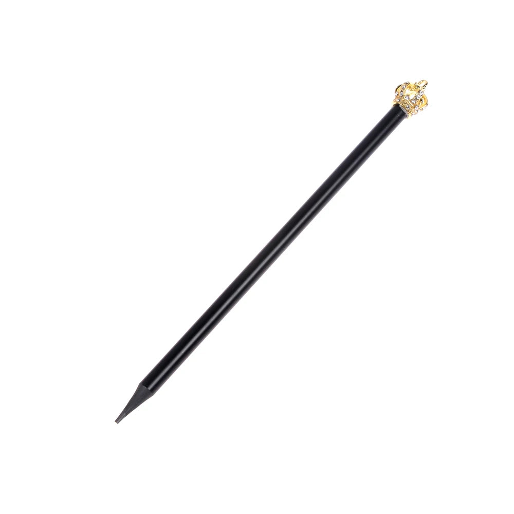 Pencil Crown Diamond Color Pencil Stationery Items Drawing Supplies Cute Pencils For School Basswood Office School