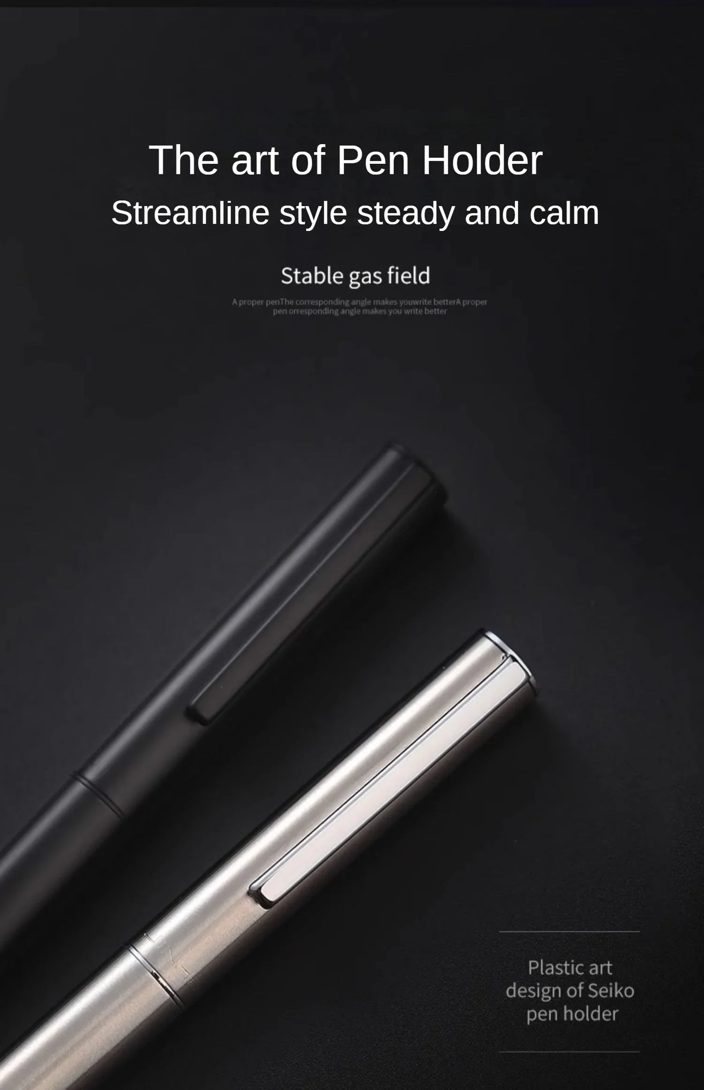 Jinhao 35 Fountain Pen All Steel Luxury Quality EF/ F Nib Calligraphy Writing Pen Stationery Business Office School Supplies