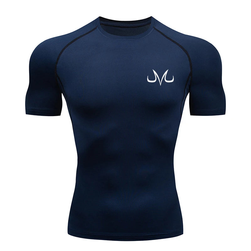 Graphic Short Sleeve Compression Shirts