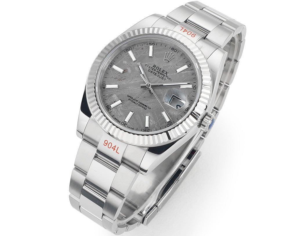 Grey Dial Rolex Datejust 41 replica