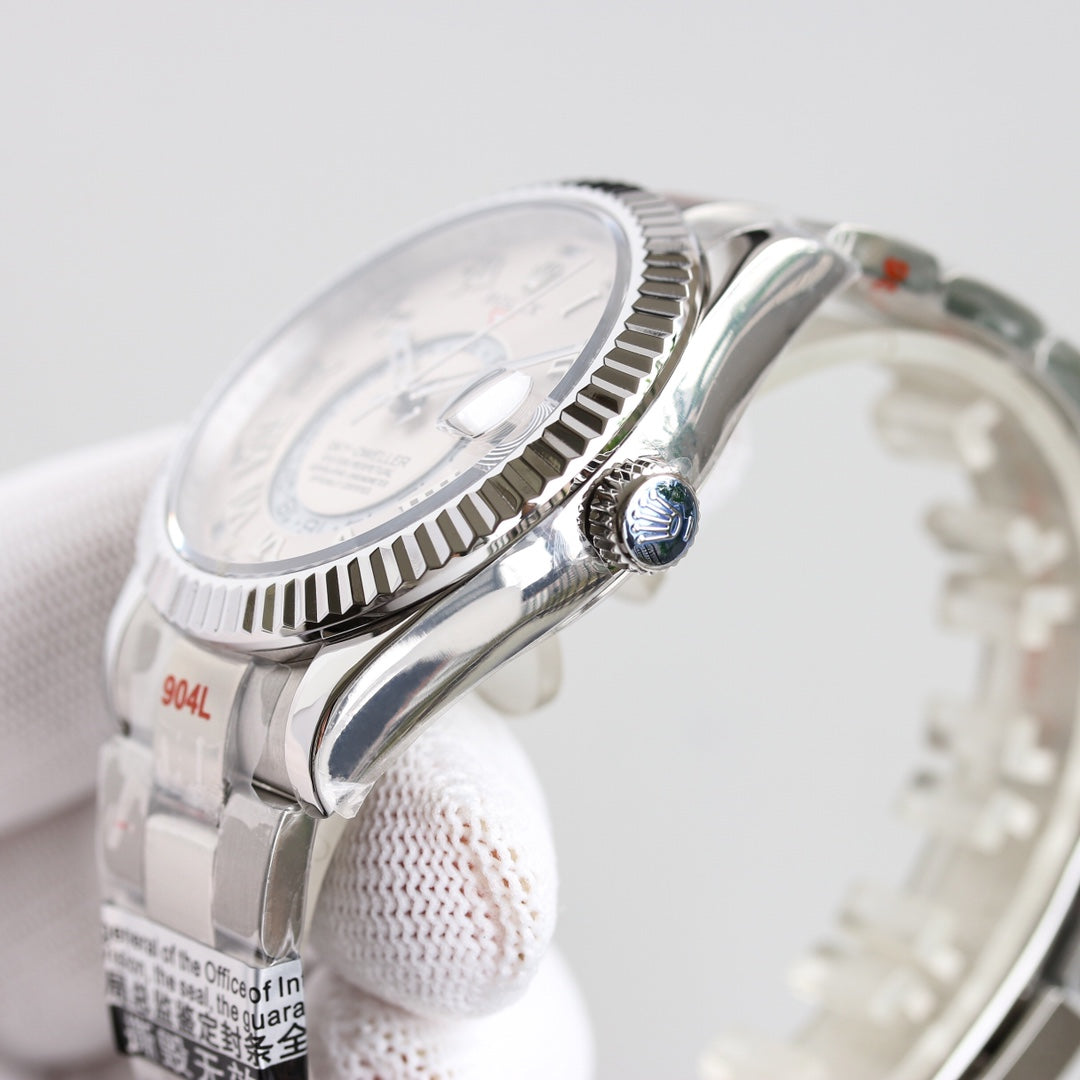 White Dial Rolex Sky-Dweller Replica