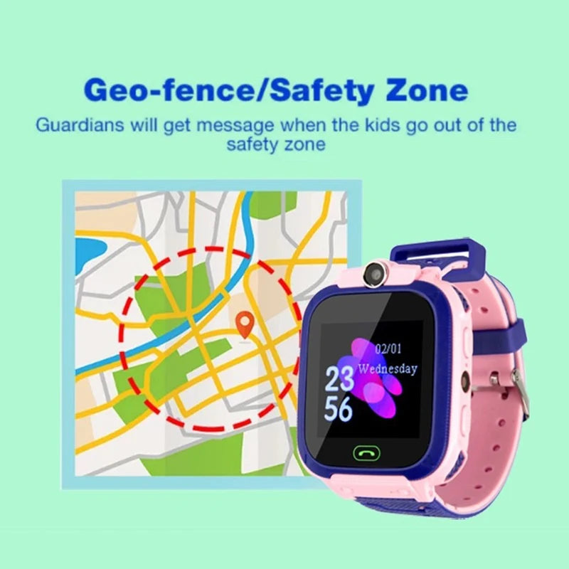 Smart Watch - Location, Camera, Video, Music, Games, Alarm, Calculator