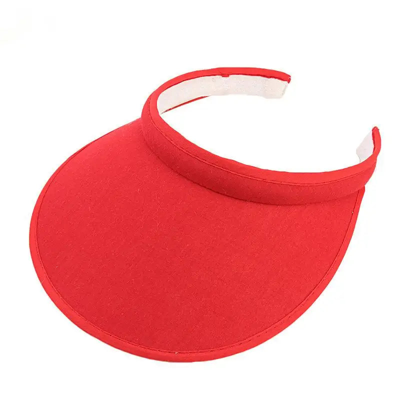 Sun Visors Adult  Imitation Cotton Fashion Hats Unsex  Outdoor Sport Visor Women hats