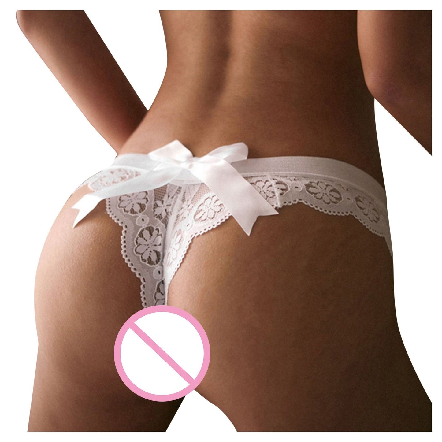 Seductive Thin Panties For Women Crochet Black Lace Panty Sexy Lace Up Hollow Out Solid Underwear Ropa Interior Sexi  Mujer