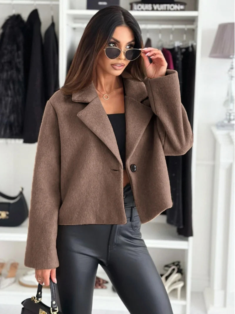  Cropped Trench Coat