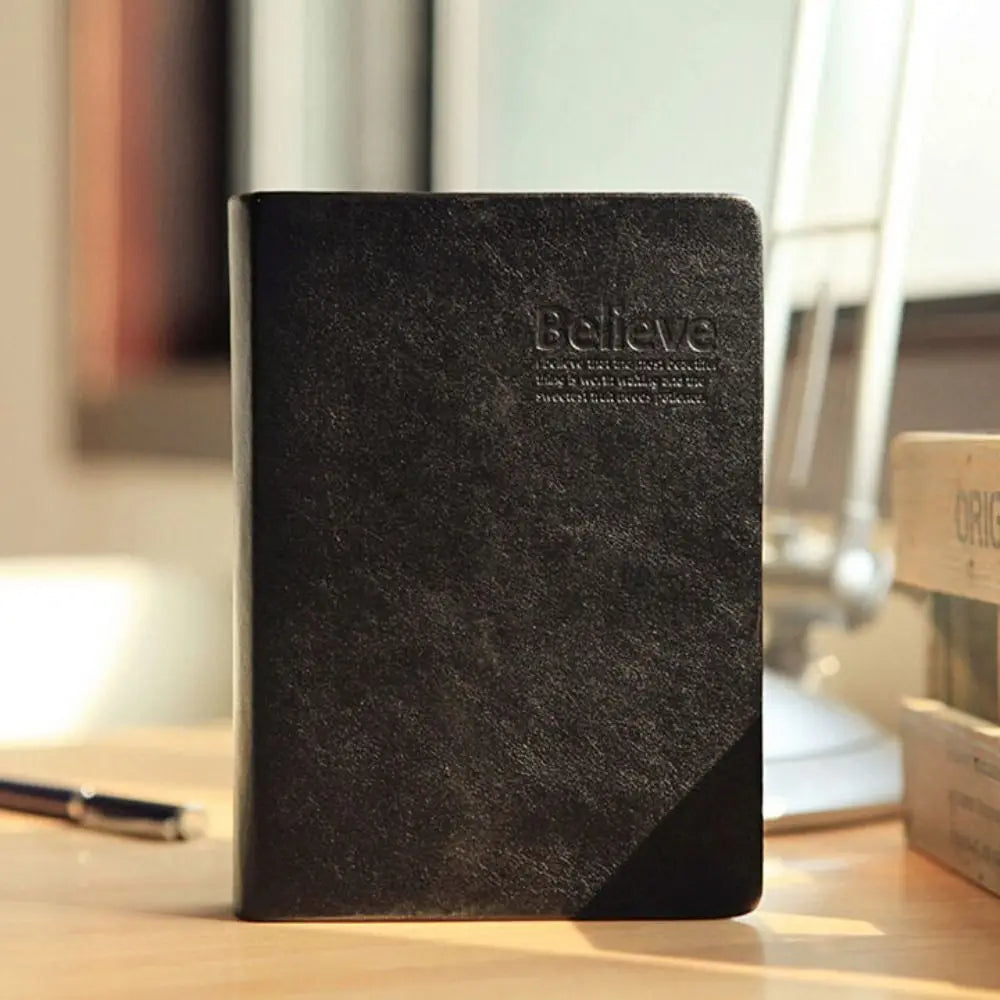 Thick Paper PU Leather Bible Diary Book Agenda Planner Notebook Traveling Book A5 Notepad