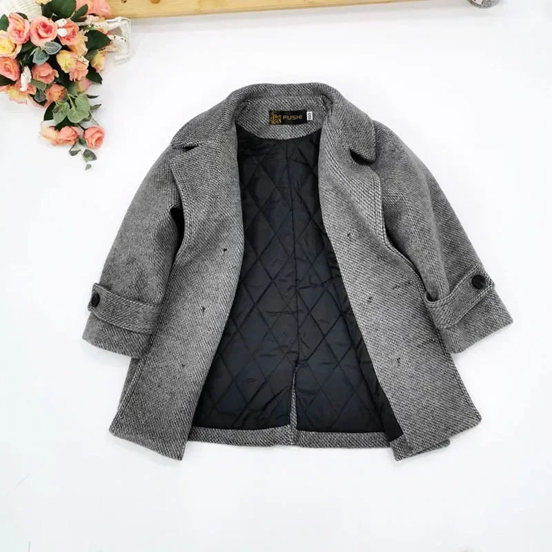 Wool Blend Coat