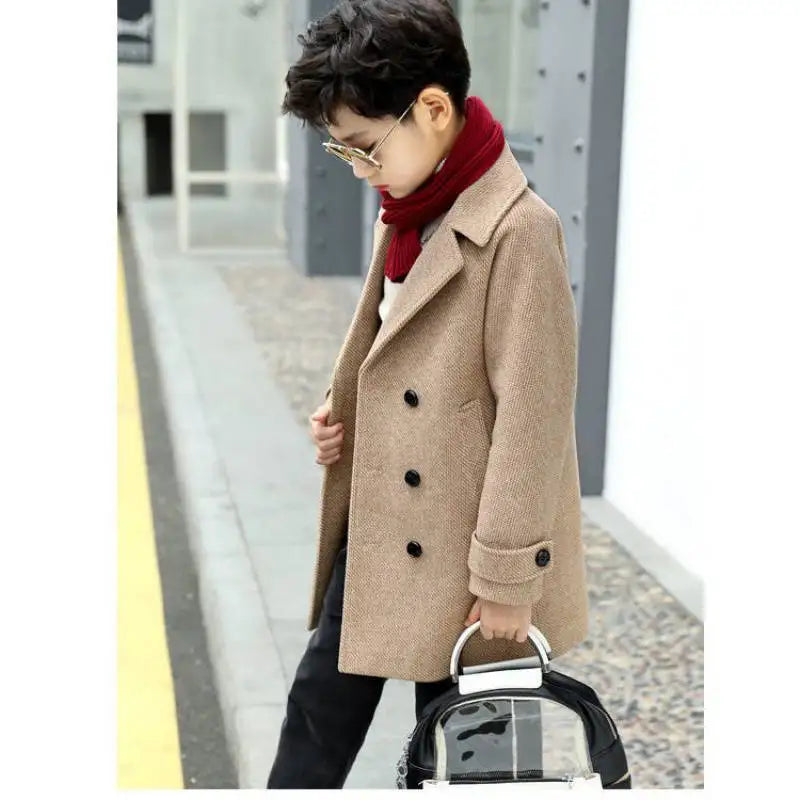 Wool Blend Coat