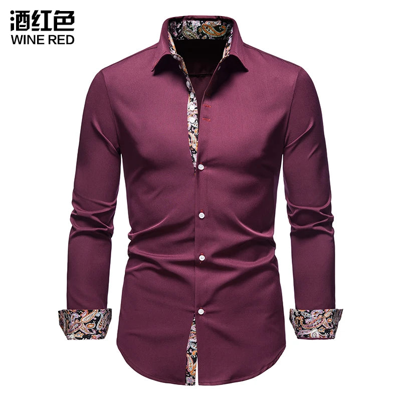 Long Sleeve Collar Polo Shirts