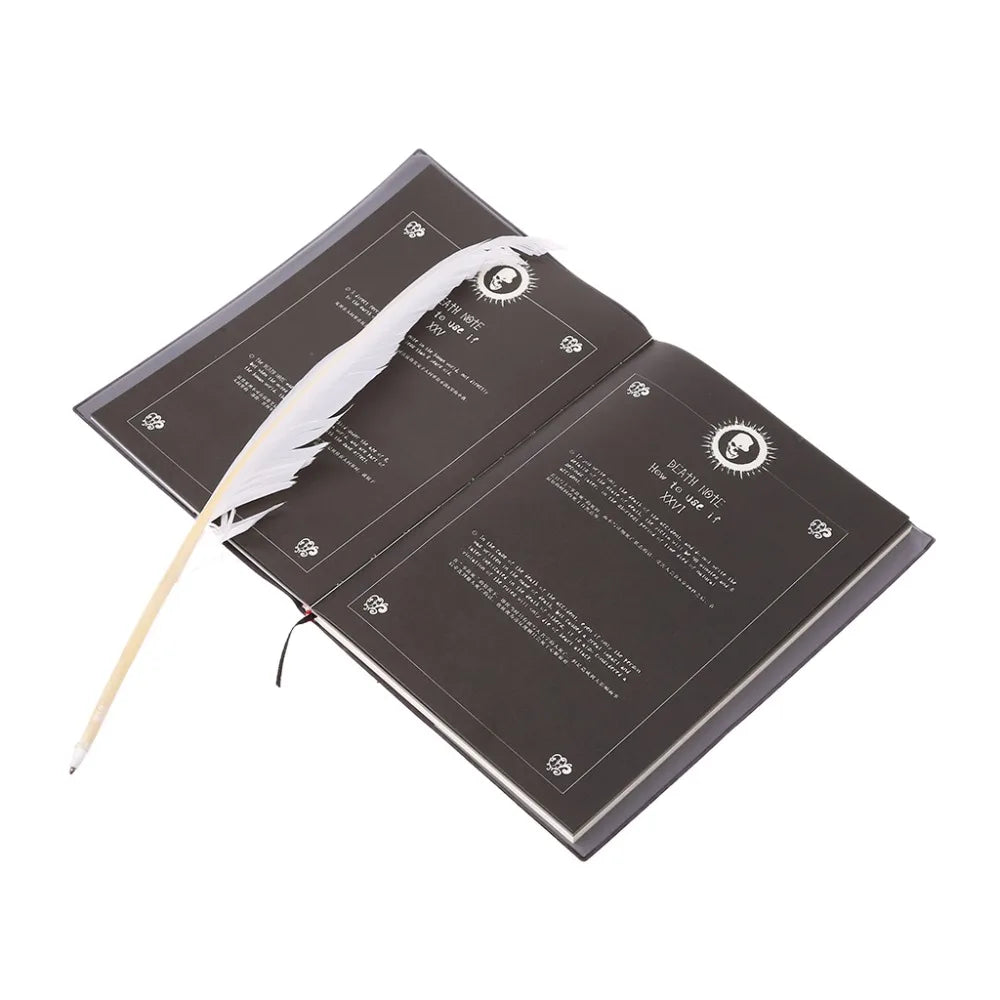 ZK20 Dropshiping Death Note Planner Anime Diary Cartoon Book Lovely Notebook Theme Cosplay Large Dead Note Writing Notebook