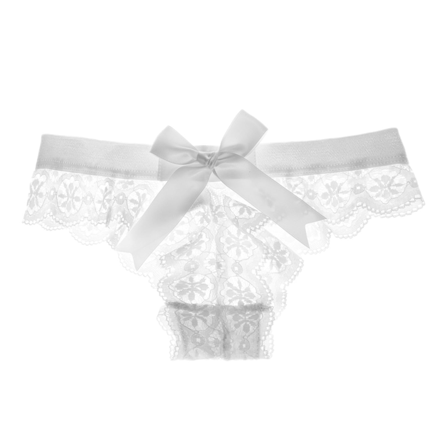 Seductive Thin Panties For Women Crochet Black Lace Panty Sexy Lace Up Hollow Out Solid Underwear Ropa Interior Sexi  Mujer