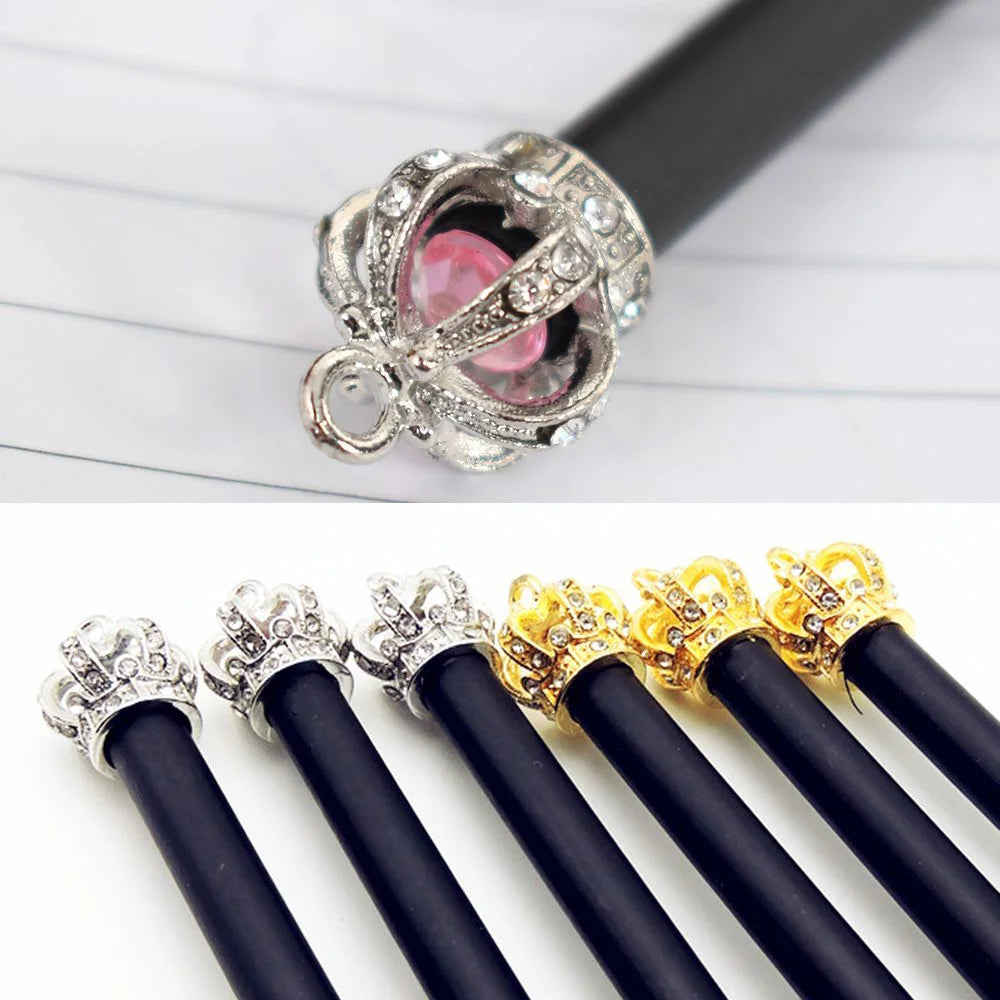 Pencil Crown Diamond Color Pencil Stationery Items Drawing Supplies Cute Pencils For School Basswood Office School
