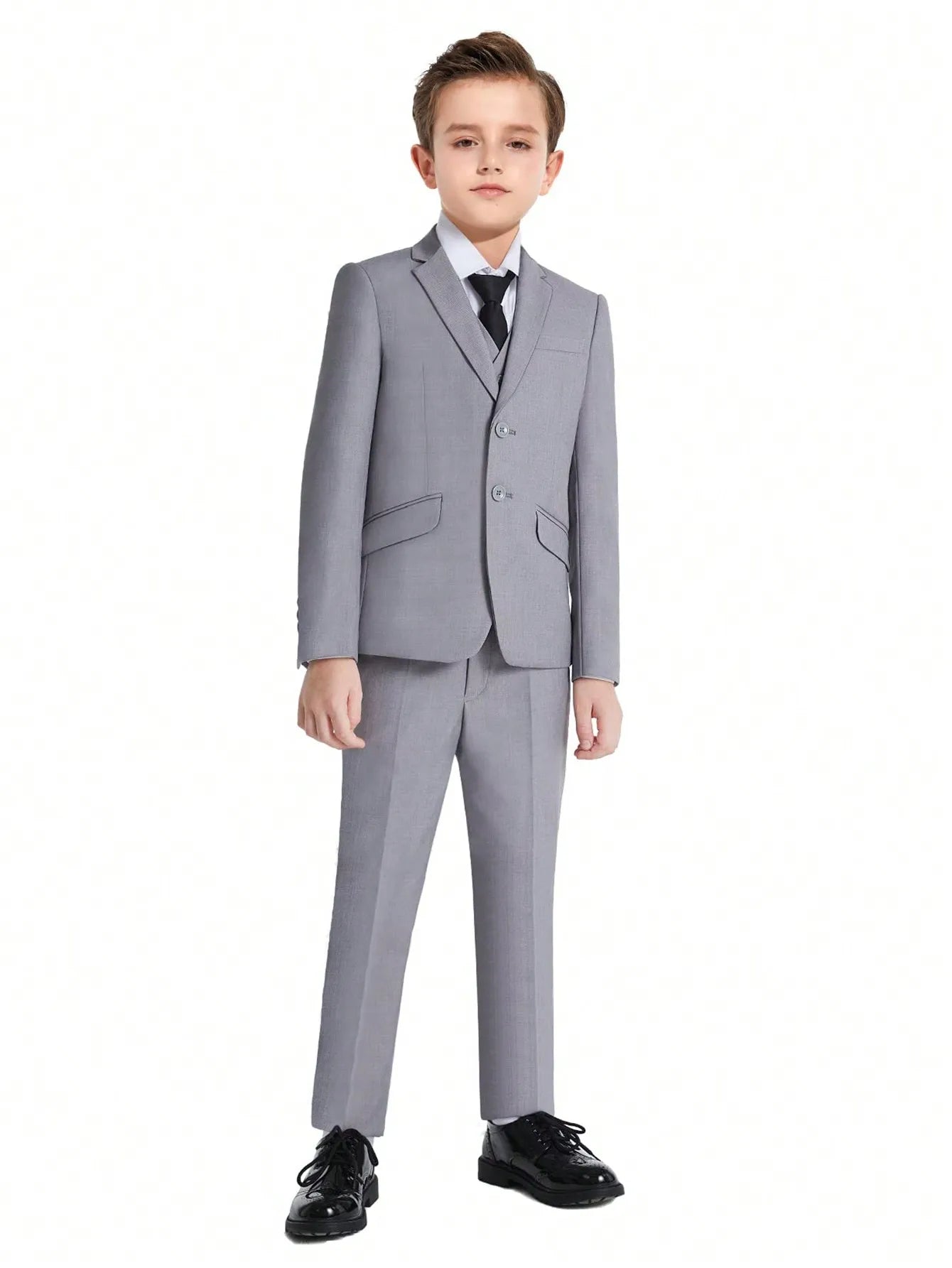 Boys Suits Colorful Formal Suits 5 Piece Slim Fit Dresswear Suit Set School Uniforms