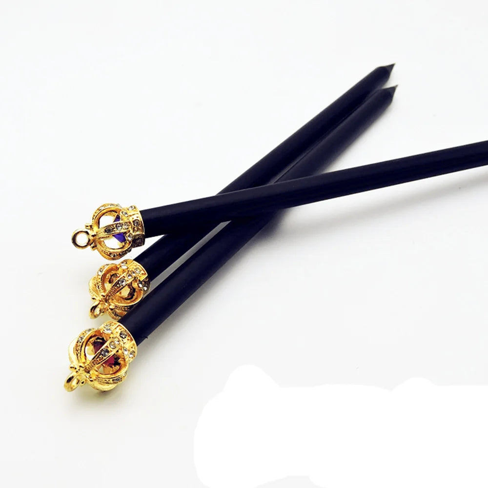 Pencil Crown Diamond Color Pencil Stationery Items Drawing Supplies Cute Pencils For School Basswood Office School