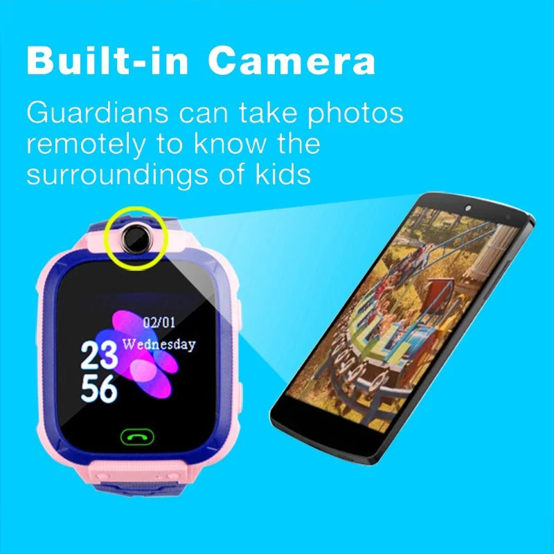 Smart Watch - Location, Camera, Video, Music, Games, Alarm, Calculator