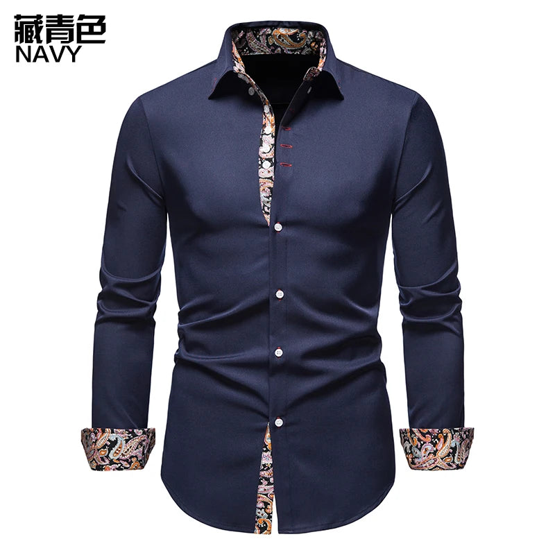 Long Sleeve Collar Polo Shirts