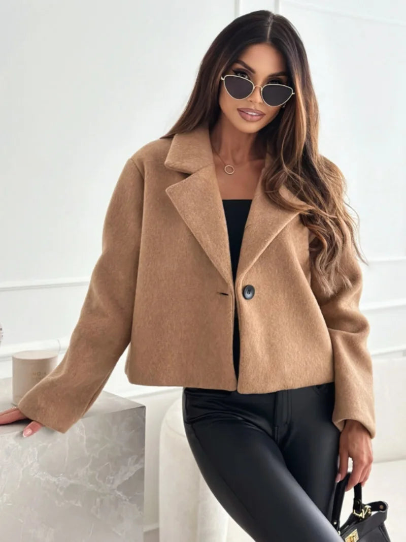  Cropped Trench Coat