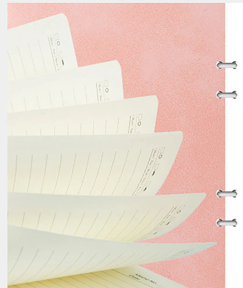 A5 Thick Notebook Journal PU Hard Cover Diary Notepad European Style Student Sketchbook Stationery Office Work Planner Note Book