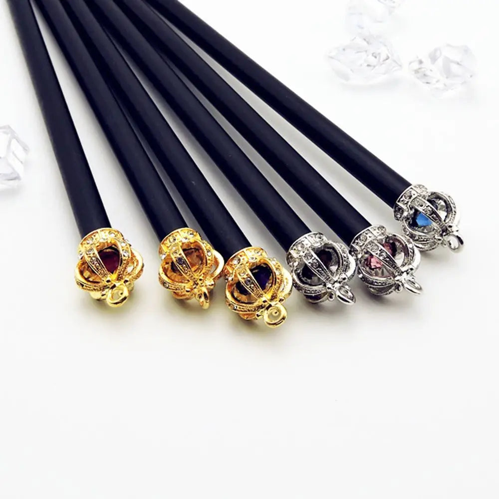 Pencil Crown Diamond Color Pencil Stationery Items Drawing Supplies Cute Pencils For School Basswood Office School