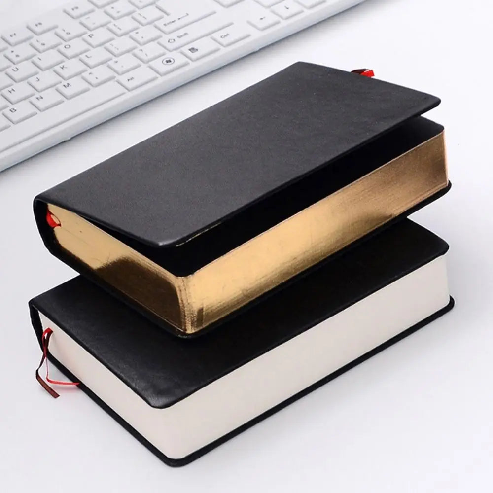 Thick Paper PU Leather Bible Diary Book Agenda Planner Notebook Traveling Book A5 Notepad