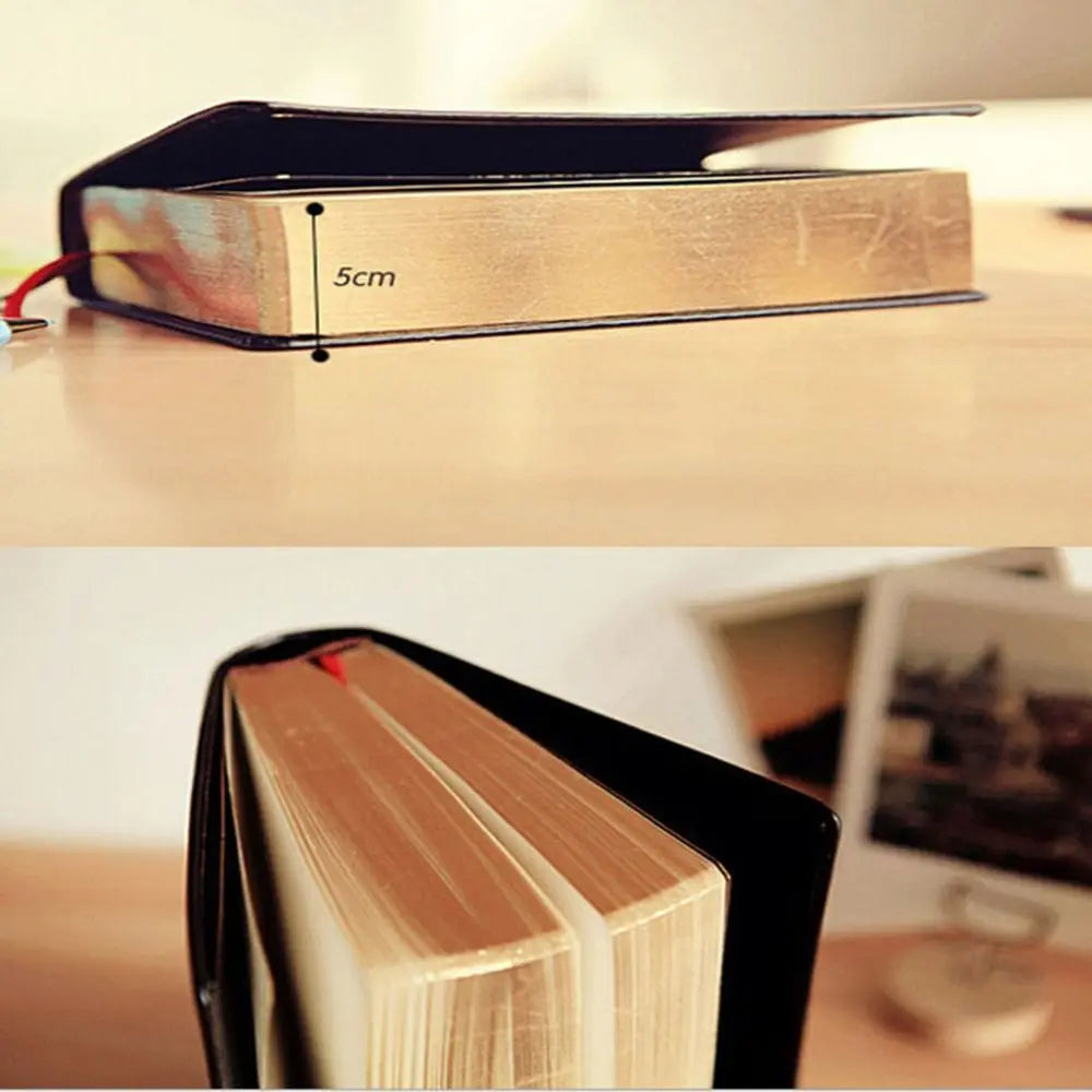 Thick Paper PU Leather Bible Diary Book Agenda Planner Notebook Traveling Book A5 Notepad
