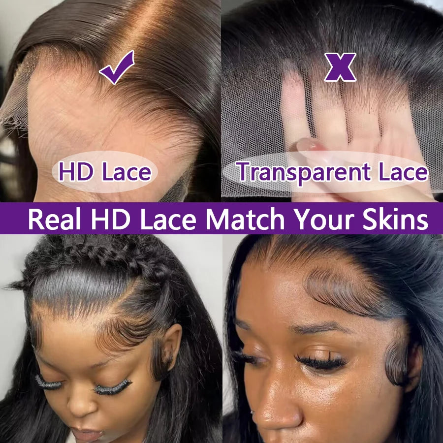 613 HD Lace Frontal Wig 13x4 13x6 360 Full Lace Transparent Honey Blonde Brazilian Straight Lace Front Human Hair Wigs for Women