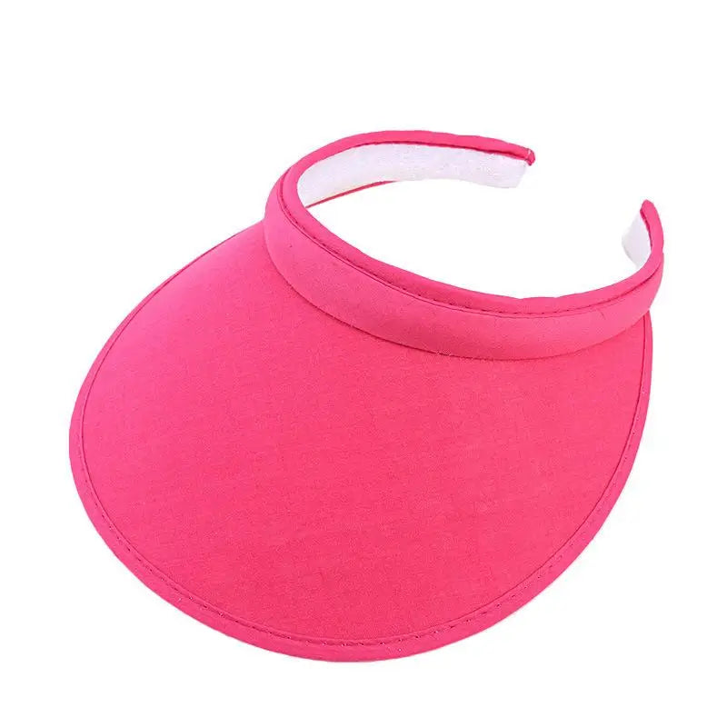 Sun Visors Adult  Imitation Cotton Fashion Hats Unsex  Outdoor Sport Visor Women hats