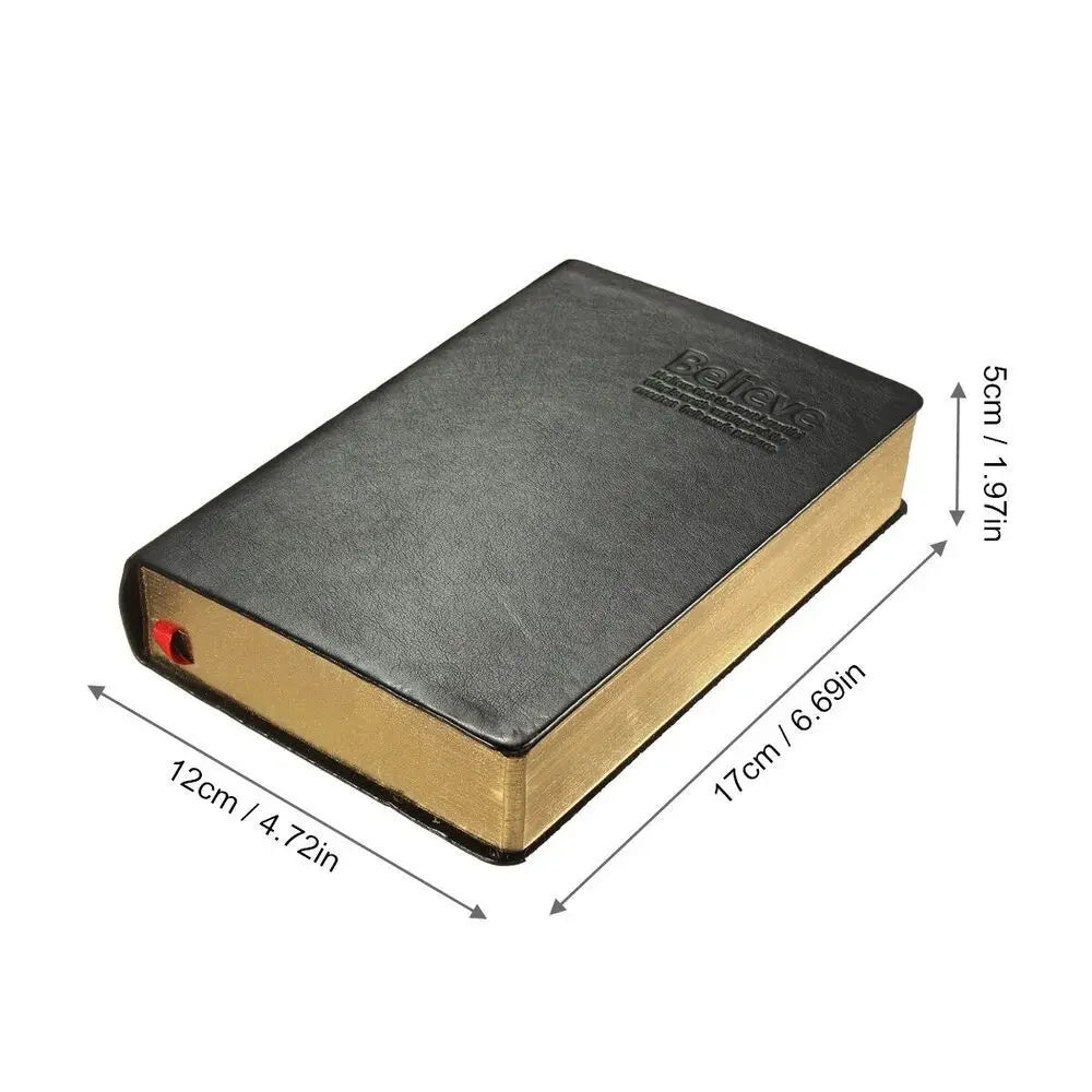 Thick Paper PU Leather Bible Diary Book Agenda Planner Notebook Traveling Book A5 Notepad