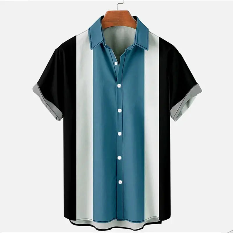 Guayabera Shirts Button-Down T-Shirts Colorful Casual Daily Wear