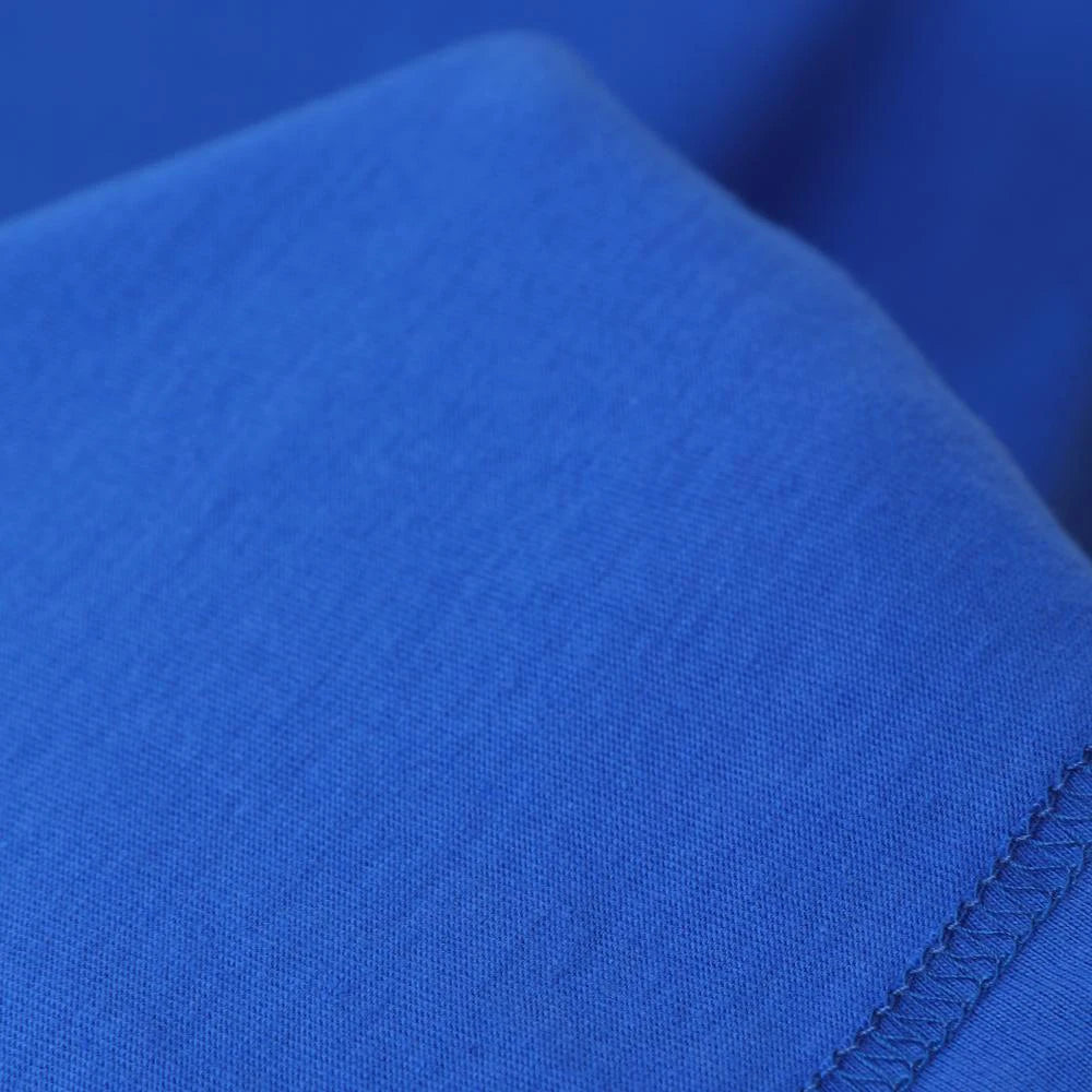 Plain Round Neck Cotton T-shirt Unisex