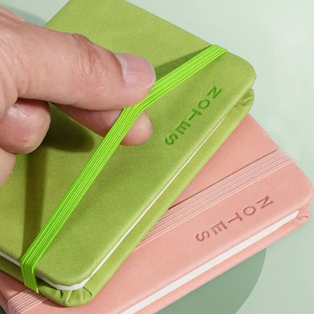 Simple Memo Diary Planner A7 Mini Notebook Diary Notebook Taking Notes Pocket Notepad Thickening Word Book Stationery