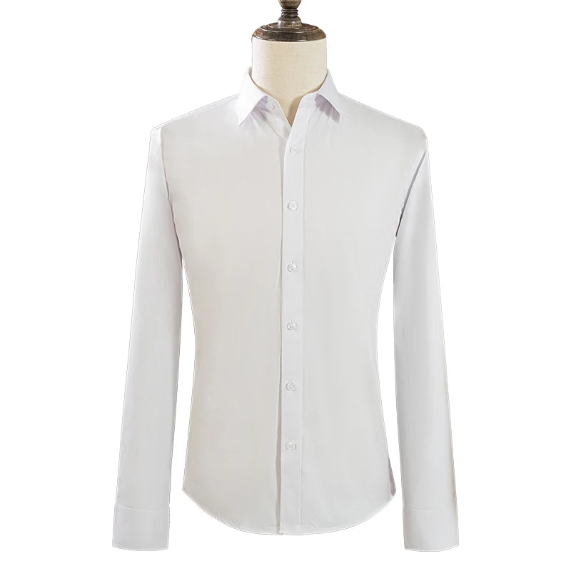 Long Sleeve Slim Fit Dress Shirts