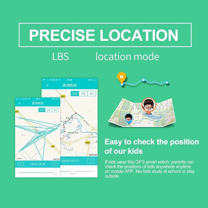 Smart Watch - Location, Camera, Video, Music, Games, Alarm, Calculator
