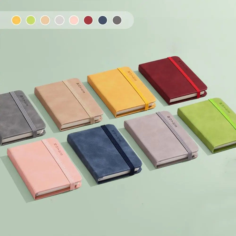 Simple Memo Diary Planner A7 Mini Notebook Diary Notebook Taking Notes Pocket Notepad Thickening Word Book Stationery